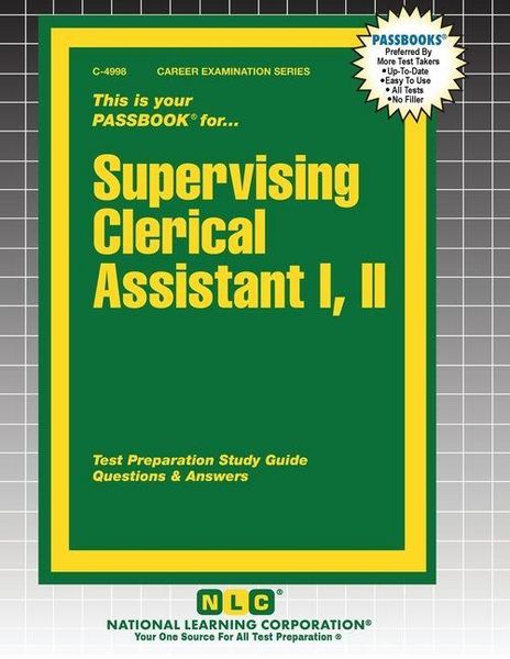 Produktbild: Supervising Clerical Assistant I, II