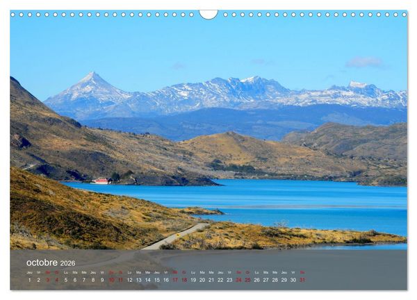 Produktbild: Patagonie Chilienne (Calendrier mural 2026 DIN A3 vertical), CALVENDO calendrier mensuel