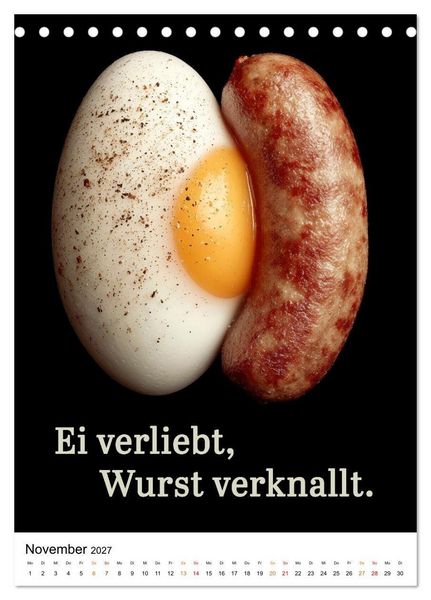 Produktbild: Ei Kalender - das gr&ouml;&szlig;te Ei-Spektakel seit Beginn der Zeitrechnung (Tischkalender 2027 DIN A5 hoch), CALVENDO Monatskalender