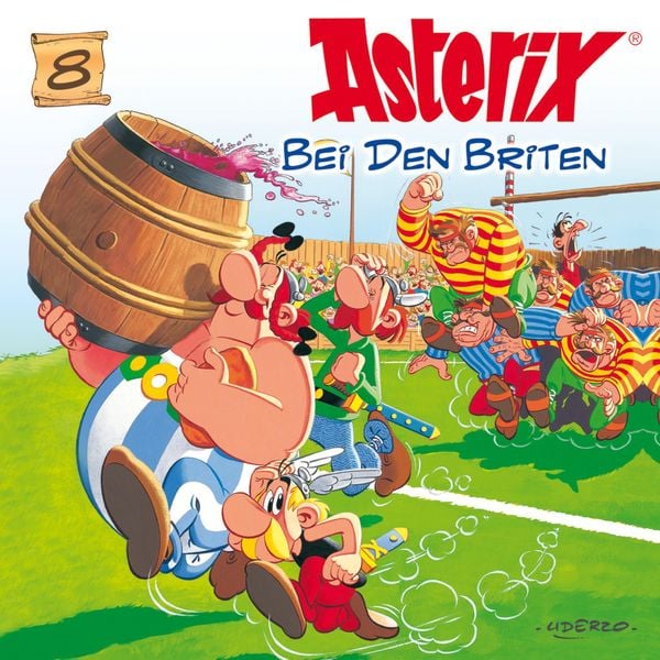 08: Asterix bei den Briten - Albert Uderzo , René Goscinny, Audio, 4057664894663