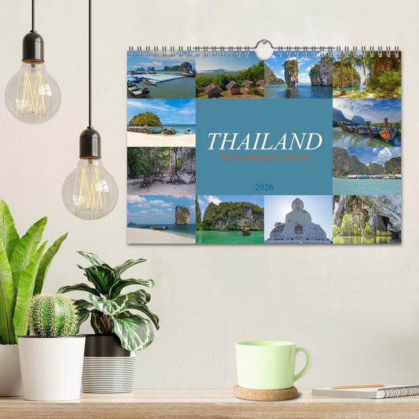 Produktbild: Thailand - Die Sch&ouml;nheit Asiens (Wandkalender 2026 DIN A4 quer), CALVENDO Monatskalender