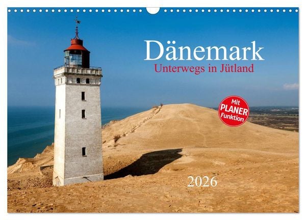Produktbild: D&auml;nemark &ndash; Unterwegs in J&uuml;tland 2026 (Wandkalender 2026 DIN A3 quer), CALVENDO Monatskalender