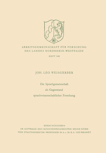 Produktbild: Die Sprachgemeinschaft als Gegenstand sprachwissenschaftlicher Forschung