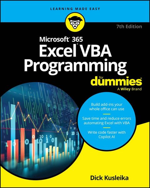 Produktbild: Microsoft 365 Excel VBA Programming For Dummies