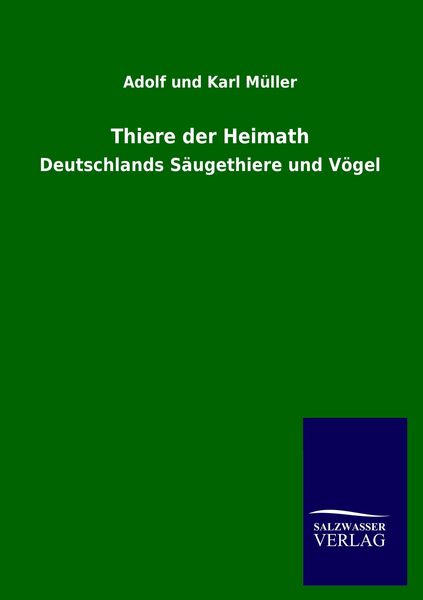 Produktbild: Thiere der Heimath