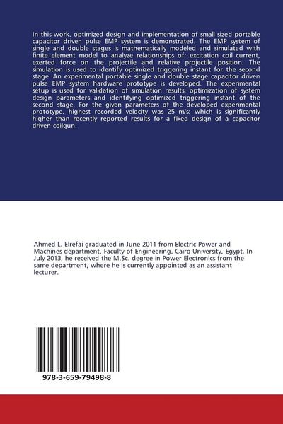 Produktbild: Design and Implementation of Electromagnetic Pulse Propulsion System