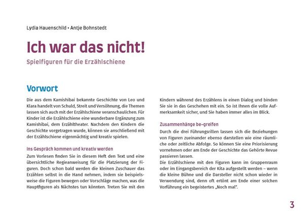 Produktbild: Ich war das nicht! Erz&auml;hlschienen-Figurenset