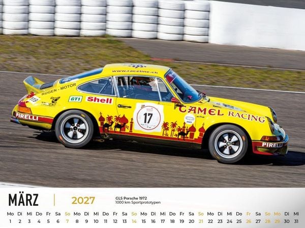 Produktbild: Porsche im Rennsport Kalender 2027