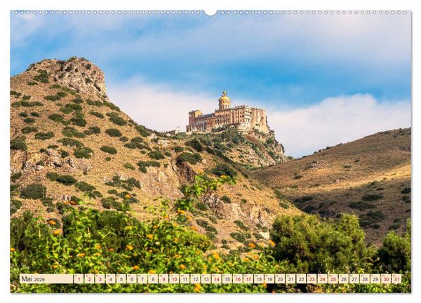 Produktbild: Sizilien, &Auml;tna-Catania-Cefalu-Messina-Syrakus-Taormina-Tindari (hochwertiger Premium Wandkalender 2026 DIN A2 quer), Kunstdruck in Hochglanz