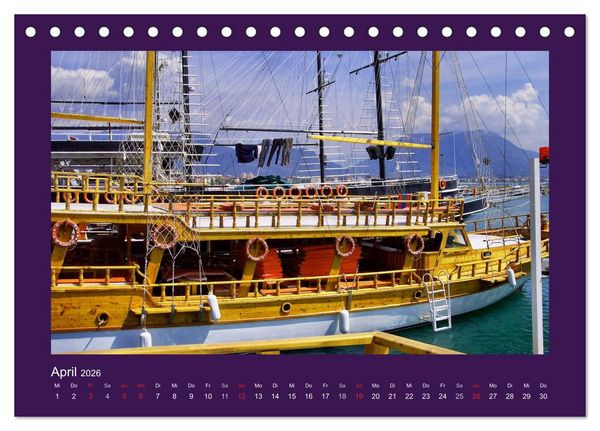 Produktbild: Leben in der T&uuml;rkei (Tischkalender 2026 DIN A5 quer), CALVENDO Monatskalender