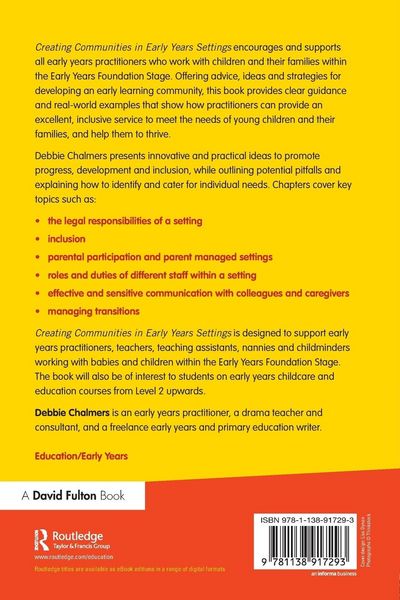 Produktbild: Creating Communities in Early Years Settings