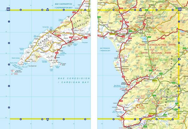 Produktbild: A -Z Great Britain Super Scale Road Atlas 2027 (A3 Spiral)