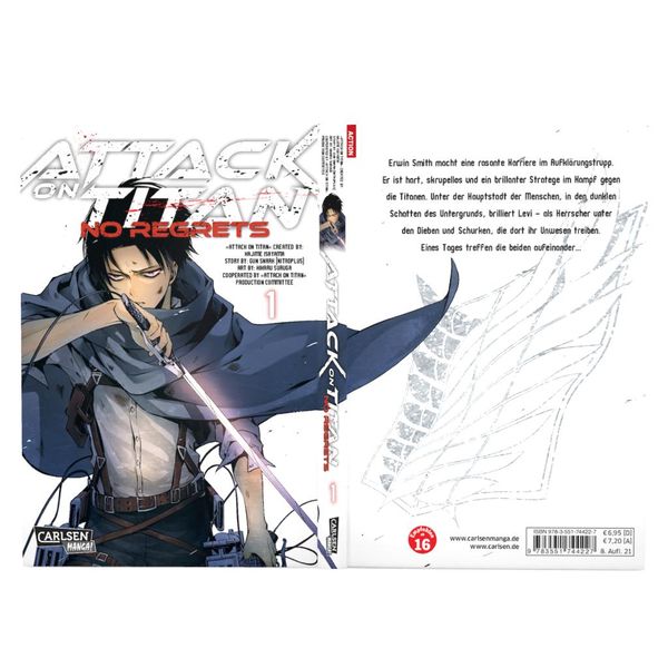 Produktbild: Attack on Titan - No Regrets 1