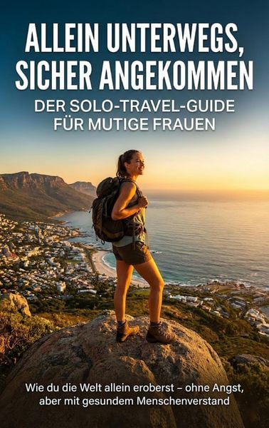 Produktbild: Allein unterwegs, sicher angekommen: Der Solo-Travel-Guide f&uuml;r mutige Frauen