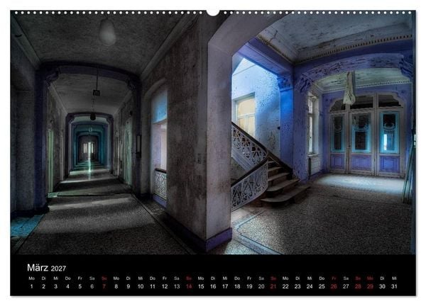 Produktbild: Lost Places - Auch der Verfall hat seinen Charme (hochwertiger Premium Wandkalender 2027 DIN A2 quer), Kunstdruck in Hochglanz