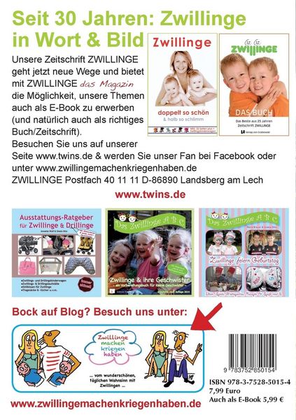Produktbild: Zwillinge - das Magazin Mai/Juni 2018