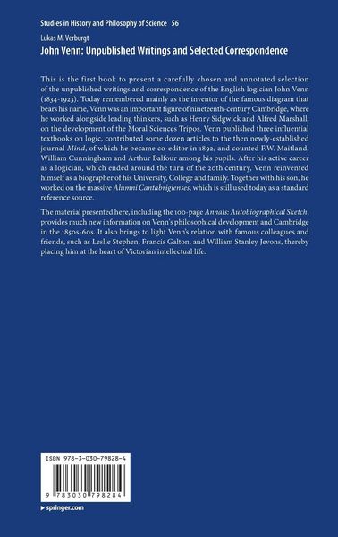 Produktbild: John Venn: Unpublished Writings and Selected Correspondence
