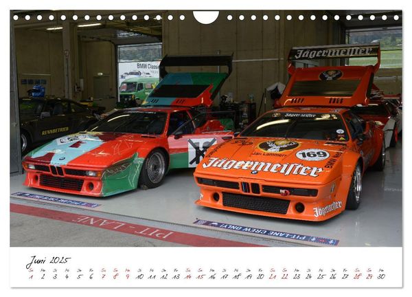 Produktbild: BMW M1 Procar (Wandkalender 2025 DIN A4 quer), CALVENDO Monatskalender