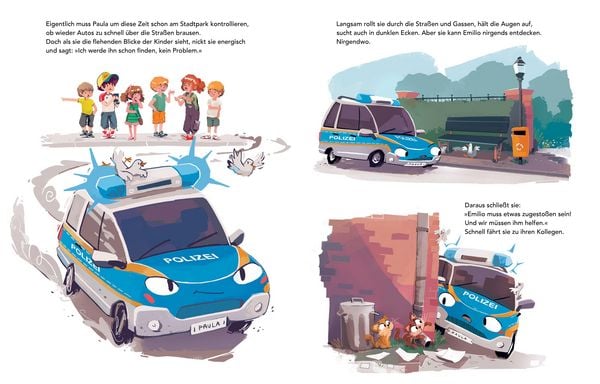 Produktbild: Paula Polizeiauto - Kleine Reifen, gro&szlig;e Taten