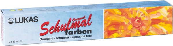 Produktbild: Schulmalfarben 7er Sortiment S7