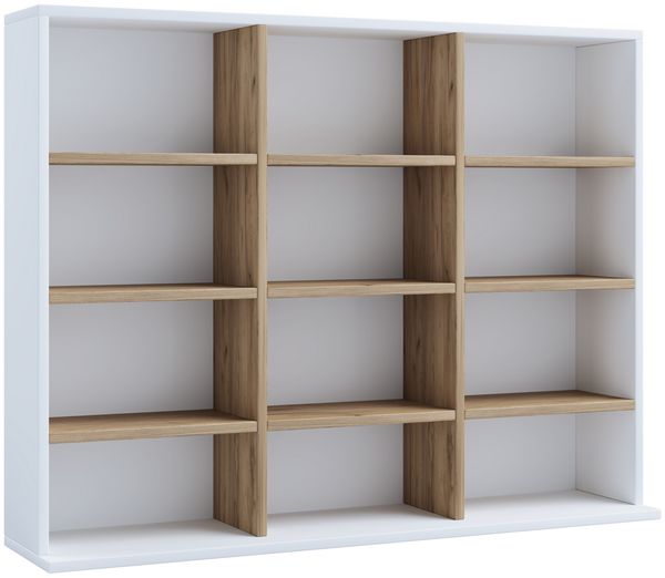 Produktbild: Holz CD DVD Standregal B&uuml;cherregal Regal Megosa L