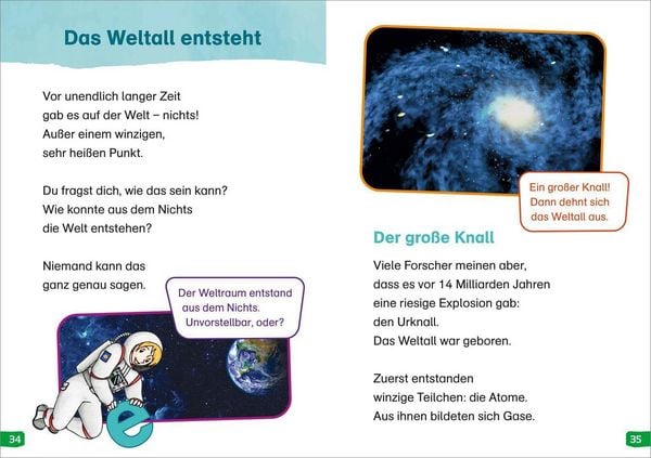 Produktbild: WAS IST WAS Erstes Lesen easy! Band 4. Entdecke den Weltraum
