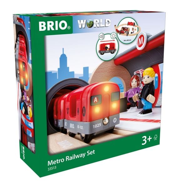 Produktbild: Brio Metro Bahn Set