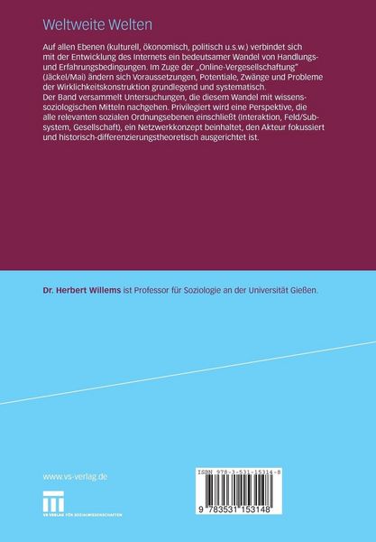Produktbild: Weltweite Welten