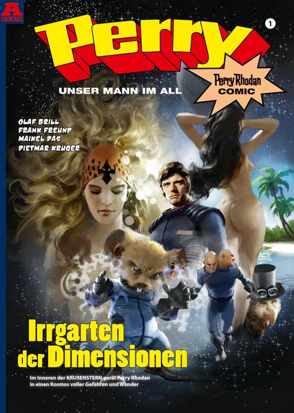 Produktbild: Perry - unser Mann im All, Band 1 - Irrgarten der Dimensionen