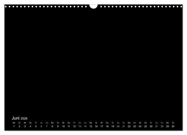 Produktbild: Bastelkalender: DIY Kreativ-Kalender -schwarz- (Wandkalender 2026 DIN A3 quer), CALVENDO Monatskalender