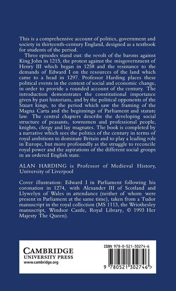 Produktbild: England in the Thirteenth Century