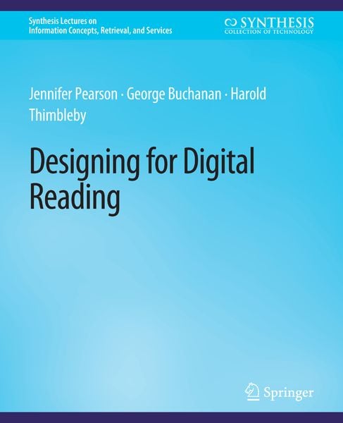 Produktbild: Designing for Digital Reading