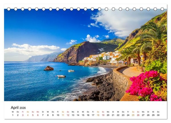 Produktbild: Stadt.Land.Welt. - eine Reise in Bildern (Tischkalender 2026 DIN A5 quer), CALVENDO Monatskalender