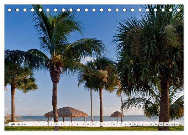 Produktbild: Sonne, Strand & Meer (Tischkalender 2026 DIN A5 quer), CALVENDO Monatskalender