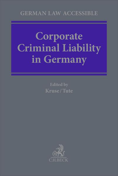 Produktbild: Corporate Criminal Liability in Germany