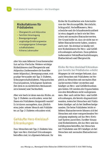 Produktbild: Warnsignal hoher Blutzucker