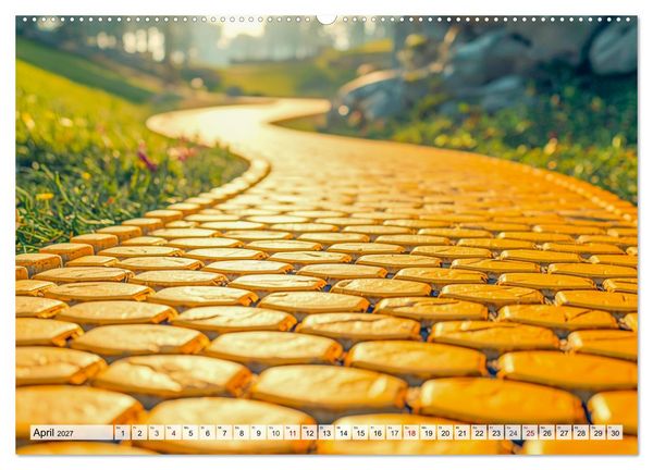 Produktbild: Der Zauberer von Oz &ndash; Die Reise zwischen Welten (Wandkalender 2027 DIN A2 quer), CALVENDO Monatskalender