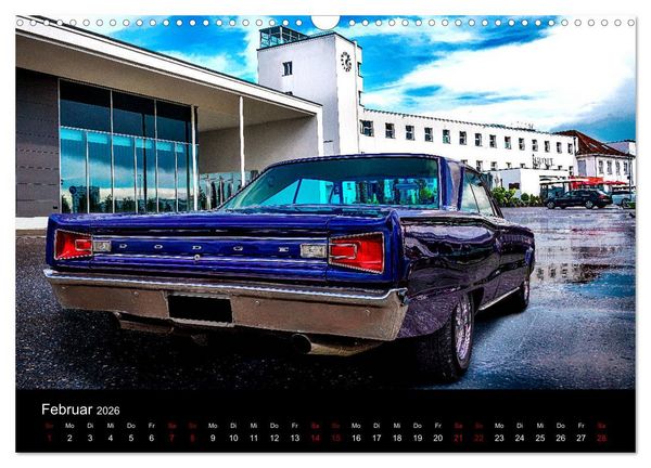 Produktbild: American Automobile (Wandkalender 2026 DIN A3 quer), CALVENDO Monatskalender