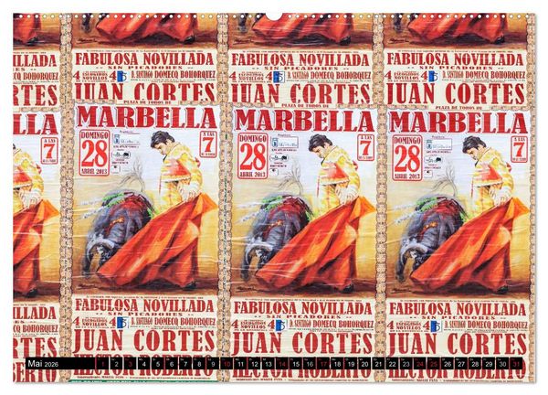 Produktbild: Farbenpr&auml;chtiges Andalusien (Wandkalender 2026 DIN A2 quer), CALVENDO Monatskalender