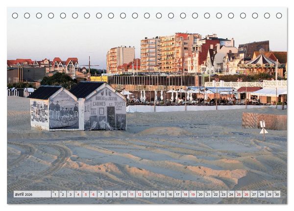 Produktbild: Le Touquet-Paris-Plage - Perle de la c&ocirc;te d'Opale (Calendrier de bureau 2026 DIN A5 vertical), CALVENDO calendrier mensuel