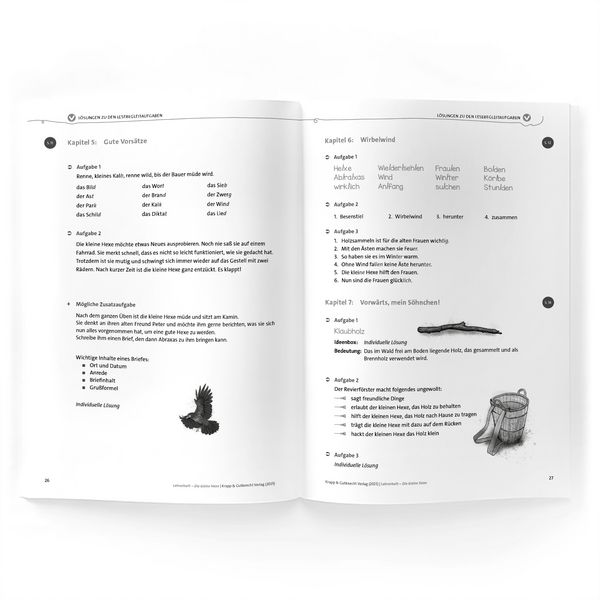 Produktbild: Die kleine Hexe &ndash; Otfried Preu&szlig;ler &ndash; Lehrerheft