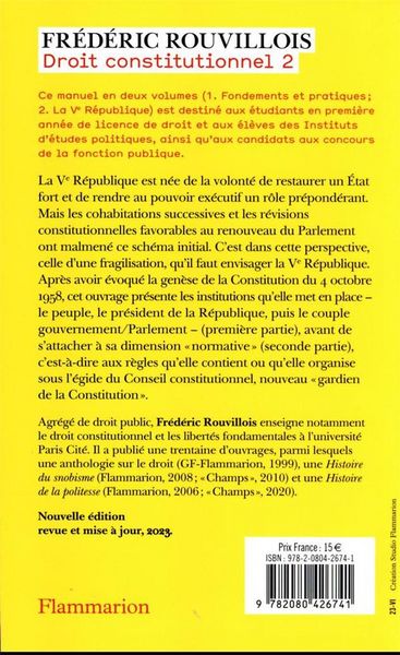 Produktbild: Droit Constitutionnel T2