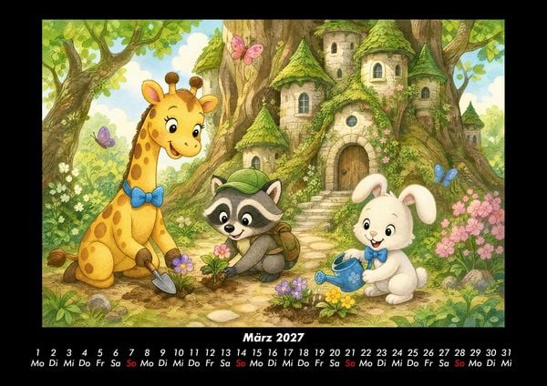Produktbild: M&auml;rchenhafte Schl&ouml;sser 2027 Fotokalender DIN A3
