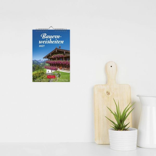 Produktbild: Bauernweisheiten Wochenkalender 2027 - Bauernregeln, Brauchtum, Gartentipps, Haushaltstipps