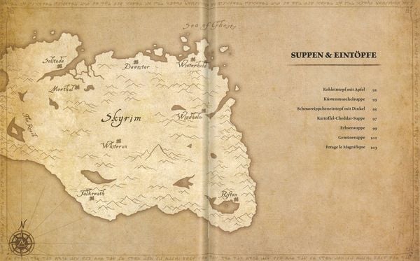 Produktbild: The Elder Scrolls: Das offizielle Kochbuch: Rezepte aus Himmelsrand, Morrowind und ganz Tamriel