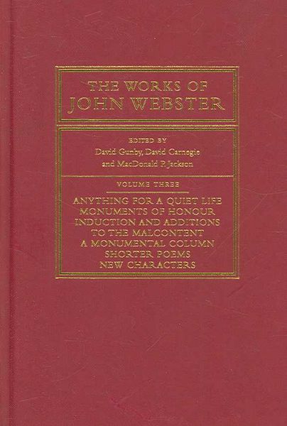 Produktbild: The Works of John Webster