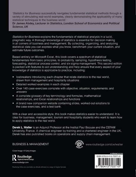 Produktbild: Statistics for Business