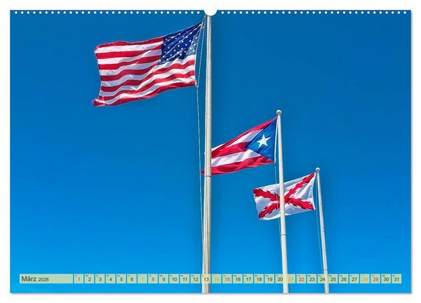 Produktbild: Die gro&szlig;en Antillen - Puerto Rico (hochwertiger Premium Wandkalender 2026 DIN A2 quer), Kunstdruck in Hochglanz