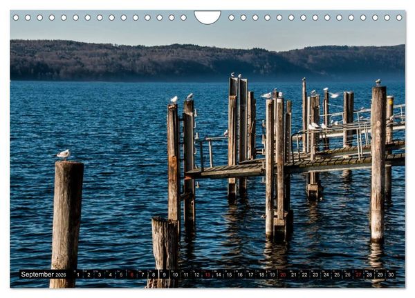 Produktbild: BODENSEE (Wandkalender 2026 DIN A4 quer), CALVENDO Monatskalender