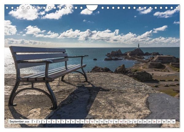 Produktbild: Jersey - Die Insel im &Auml;rmelkanal (Wandkalender 2026 DIN A4 quer), CALVENDO Monatskalender